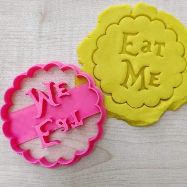 Eat Me Cookie Cutter - Alice Cookie Cutter