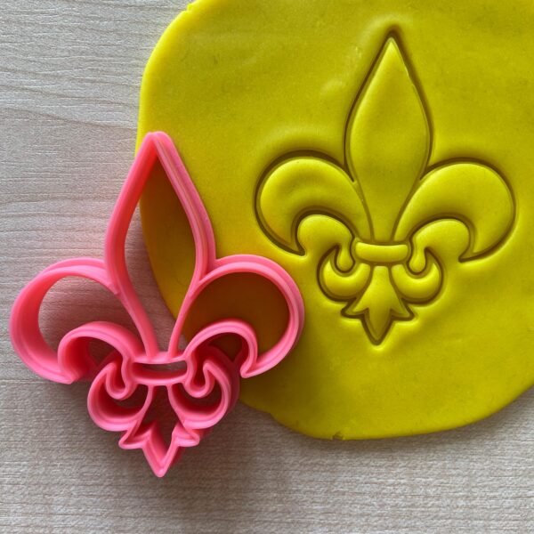 Fleur de Lys Cookie Cutter, Fleur-de-lis Cookie Cutter