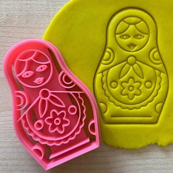 Russian Doll Cookie Cutter, Matryoshka Cookie Cutter