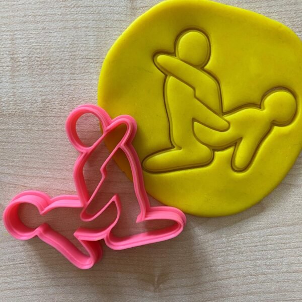 Shoulder Hold Pose Cookie Cutter