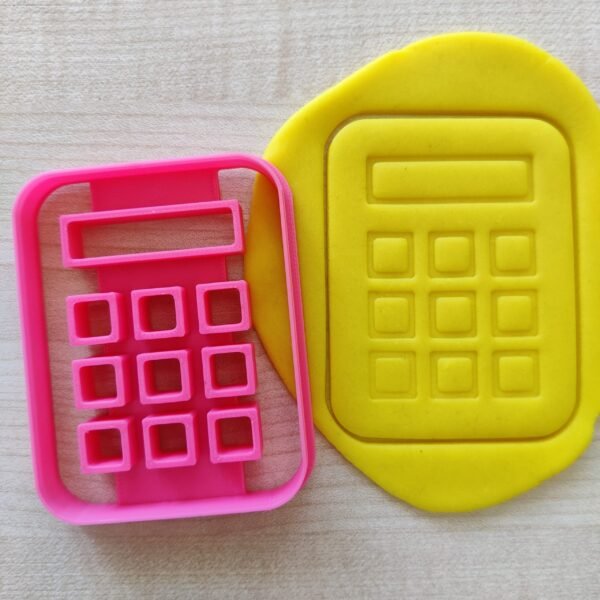 Advanced Math Cookie Cutter Set- Sigma, Pi, Square Root and Calculator