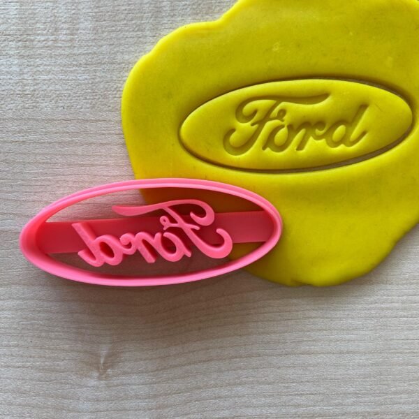 Ford Logo Cookie Cutter