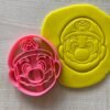 Mario Cookie Cutter Set- Mario, Question Block, Mario Star and Super Mushroom