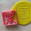 Mario Cookie Cutter Set- Mario, Question Block, Mario Star and Super Mushroom