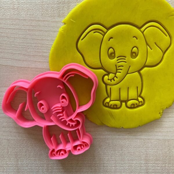 Baby Elephant Cookie Cutter